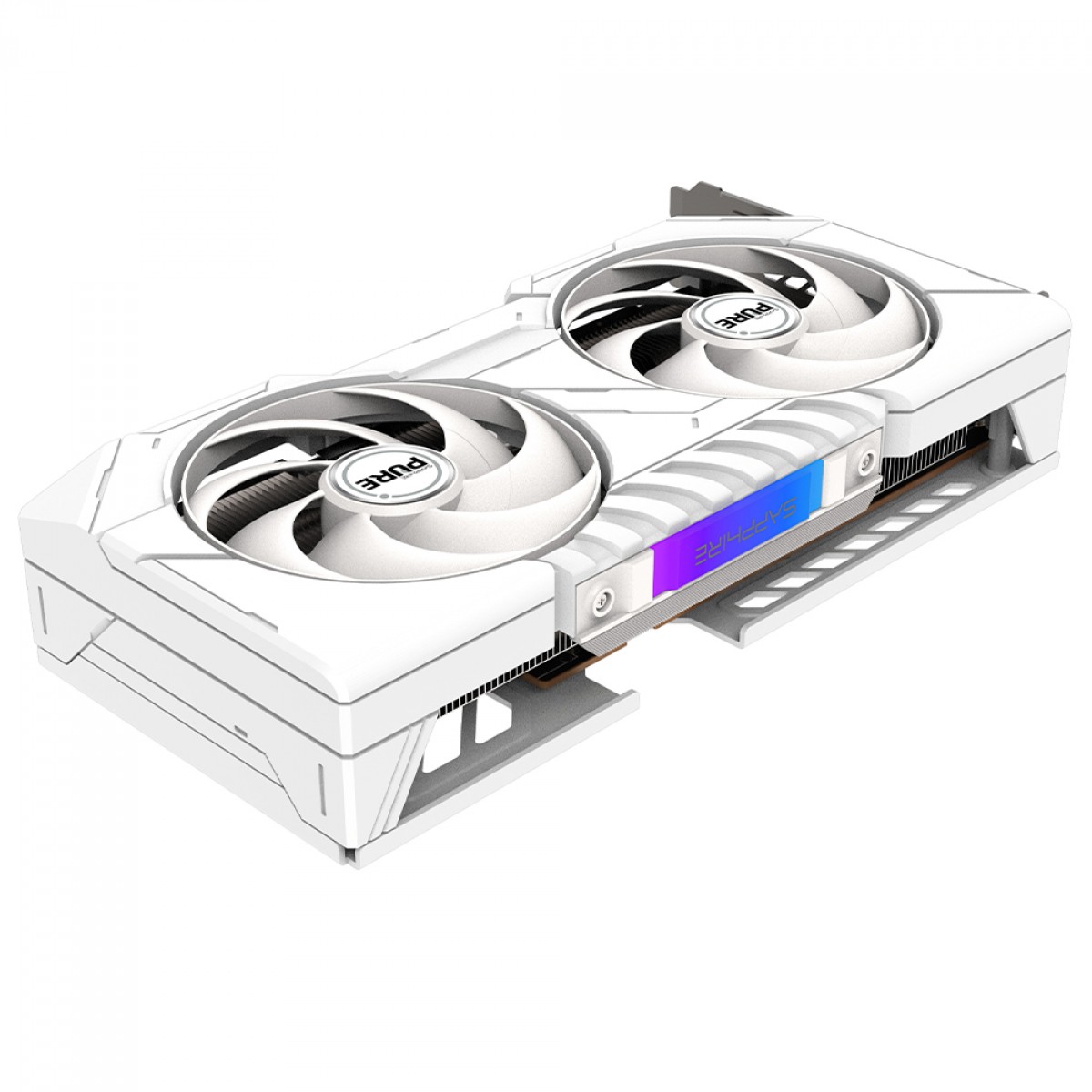 Placa de Vídeo Sapphire Pure AMD Radeon RX 9060 XT OC, 16GB, GDDR6, FSR, Ray Tracing, White, 11350-02-20G