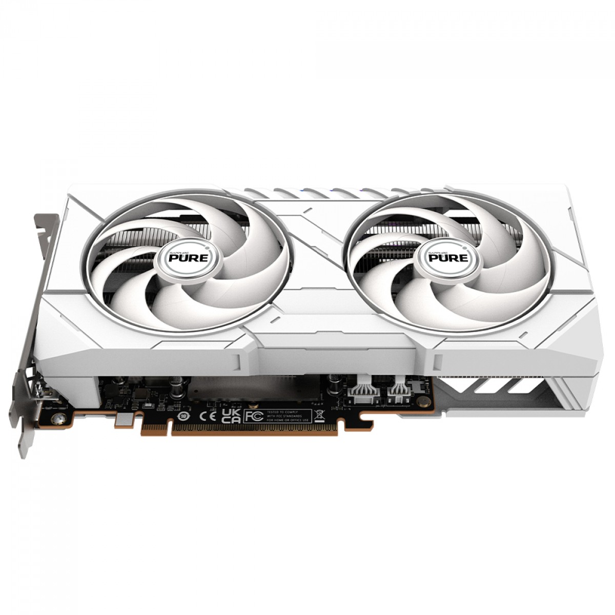 Placa de Vídeo Sapphire Pure AMD Radeon RX 9060 XT OC, 16GB, GDDR6, FSR, Ray Tracing, White, 11350-02-20G