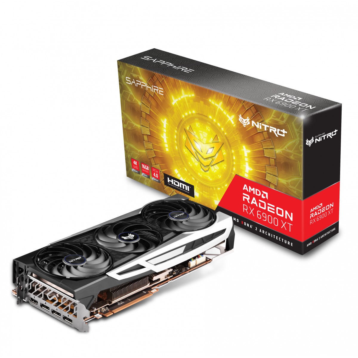 Placa de Vídeo Sapphire Nitro+ AMD Radeon RX 6900 XT, 16GB, GDDR6, FSR, Ray Tracing, 11308-01-20G