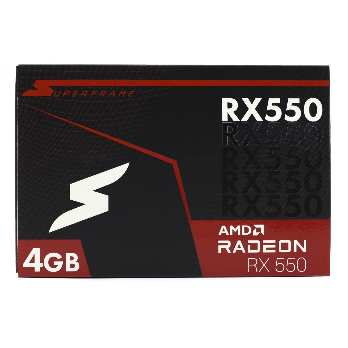 Placa de Vídeo SuperFrame Radeon RX 550 4GB, GDDR5, RX550/4GD5P8DIP