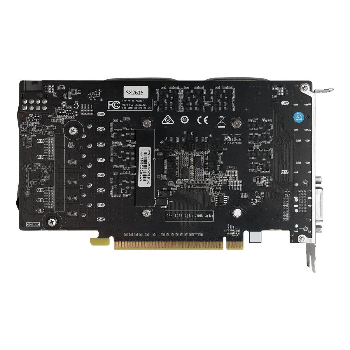Placa de Vídeo VINIK NVIDIA GeForce GTX 1060, 6GB, GDDR5, 192 Bits, GPUVK10606GB2FV02
