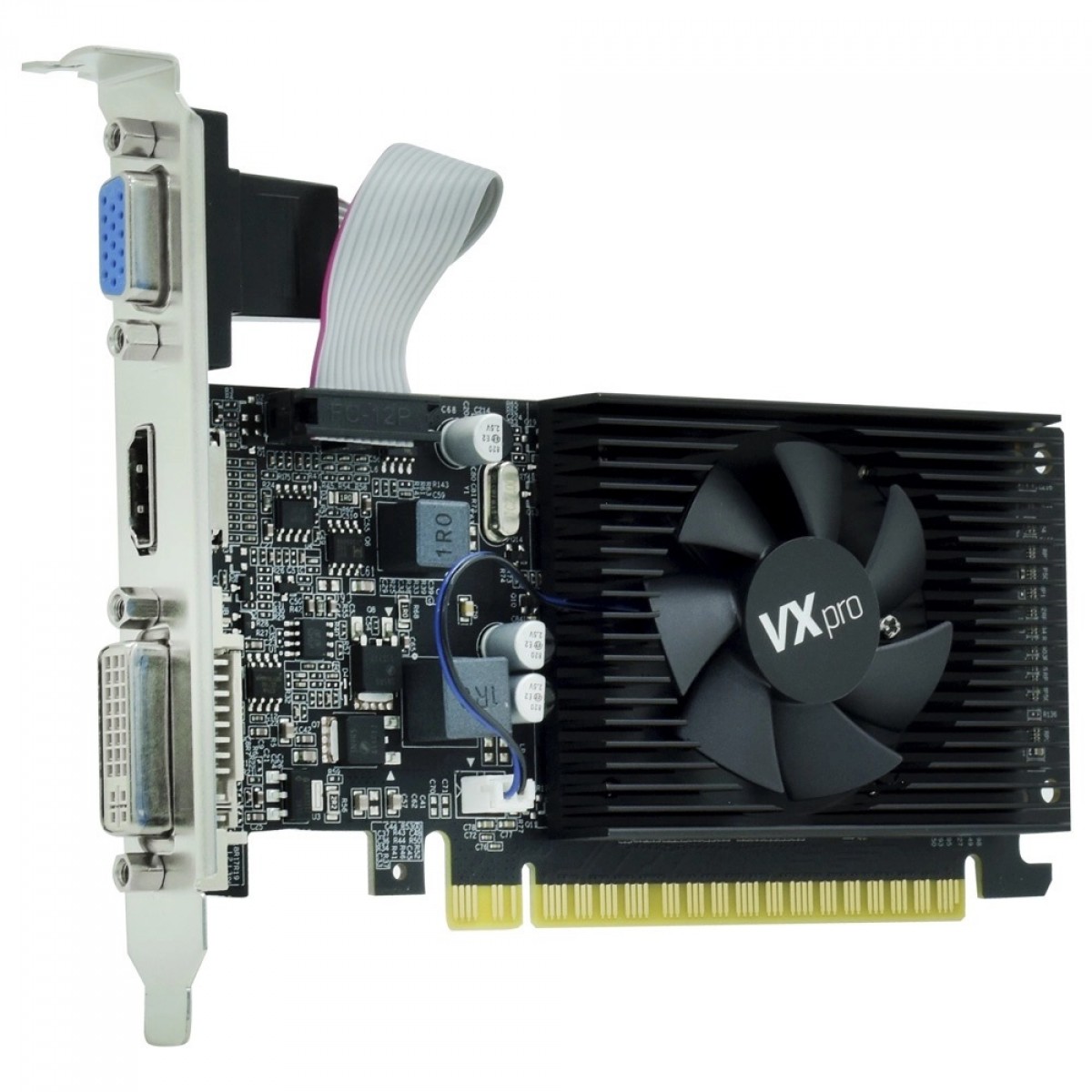 Placa De Vídeo VX Pro NVIDIA GeForce GT610LP, 1GB, DDR3, 64bit, VXGT610LP-1GD3 - Open Box