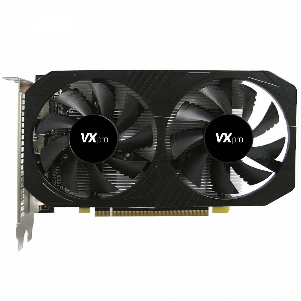 Placa De Vídeo VXpro NVIDIA GeForce GTX 1050 Ti, 4GB, GDDR5, 128Bit, Preto, VX GTX1050TI-4GD5 DUAL