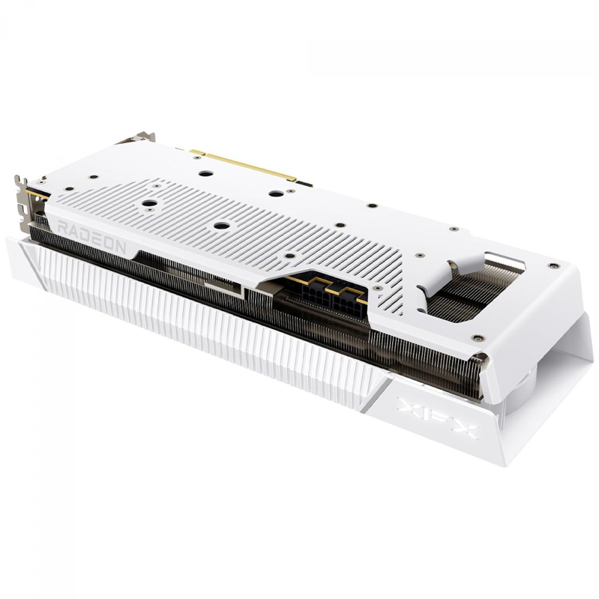 Placa de Vídeo XFX AMD Radeon RX 7800 XT MagAir Arctic White, 16GB, GDDR6, FSR, Ray Tracing, Branco, RX-78TMAIRW9