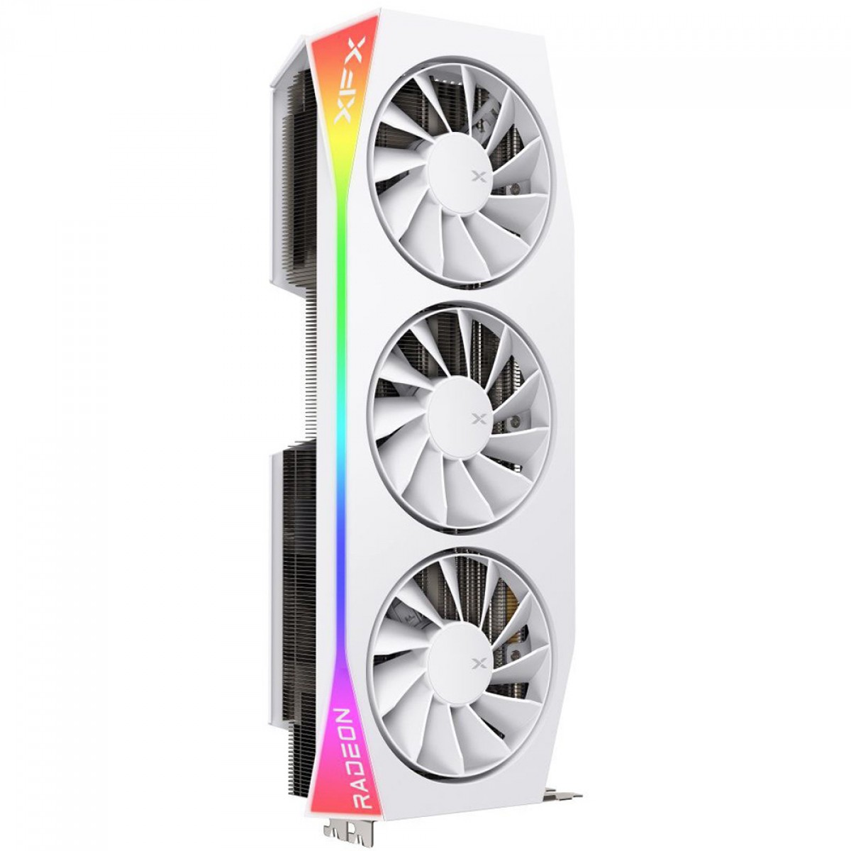 Placa de Vídeo XFX Mercury AMD Radeon RX 9070 XT OC RGB, 16GB, GDDR6, FSR, Ray Tracing, White, RX-97TRGBBW9