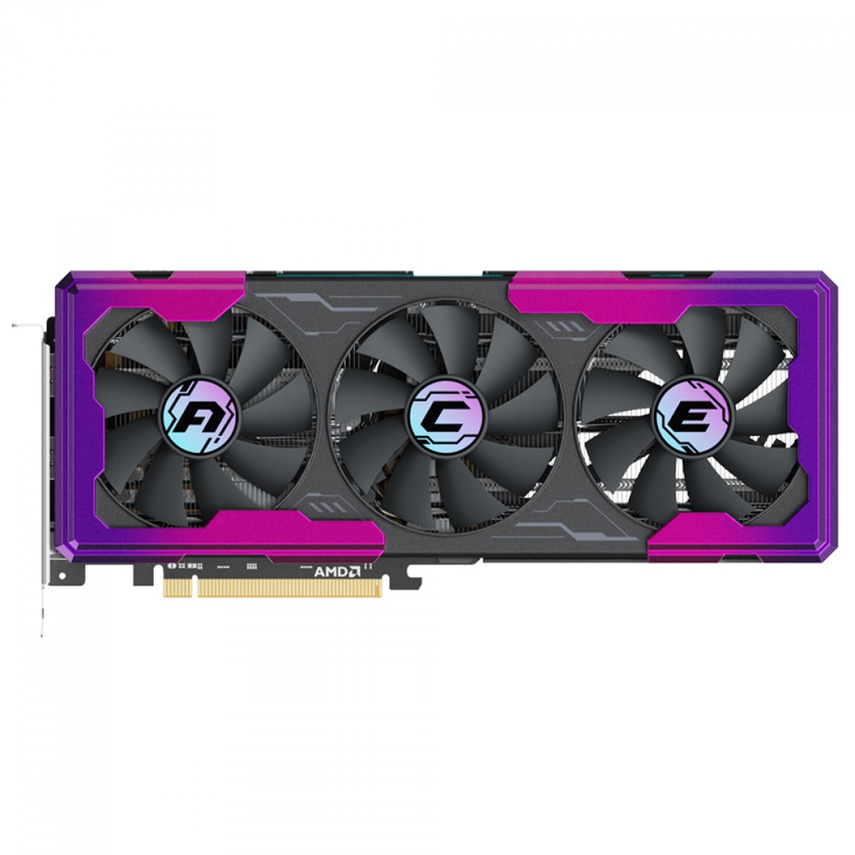 Placa de Vídeo Yeston AMD Radeon RX 9060 XT Game Ace, 16GB, GDDR6, FSR, Ray Tracing, YT RX-96XT-16D6-AOA-11PCI