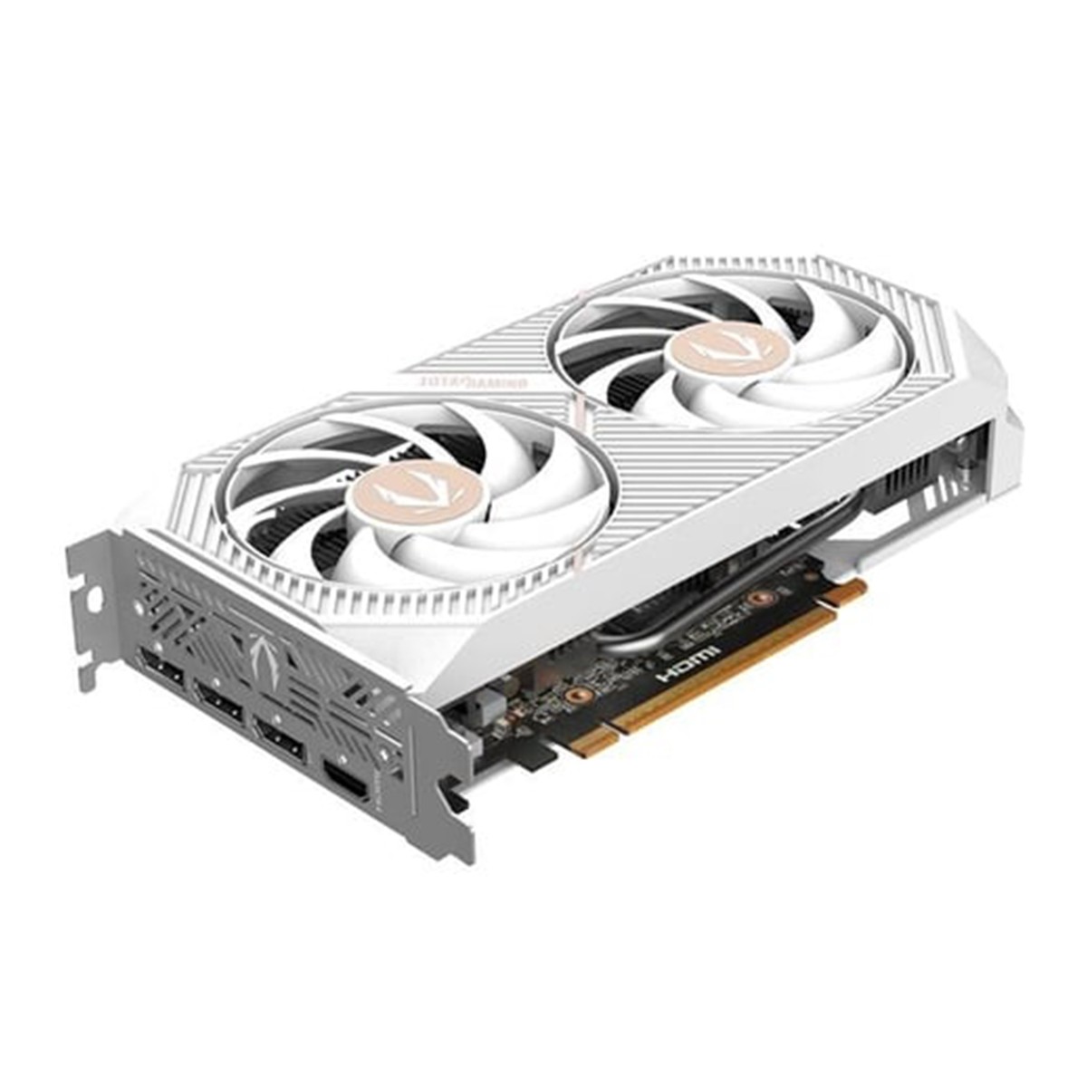 Placa de Vídeo Zotac Gaming NVIDIA GeForce RTX 5060 Twin Edge OC White Edition, 8GB, GDDR7, DLSS, Ray Tracing, ZT-B50600Q-10M