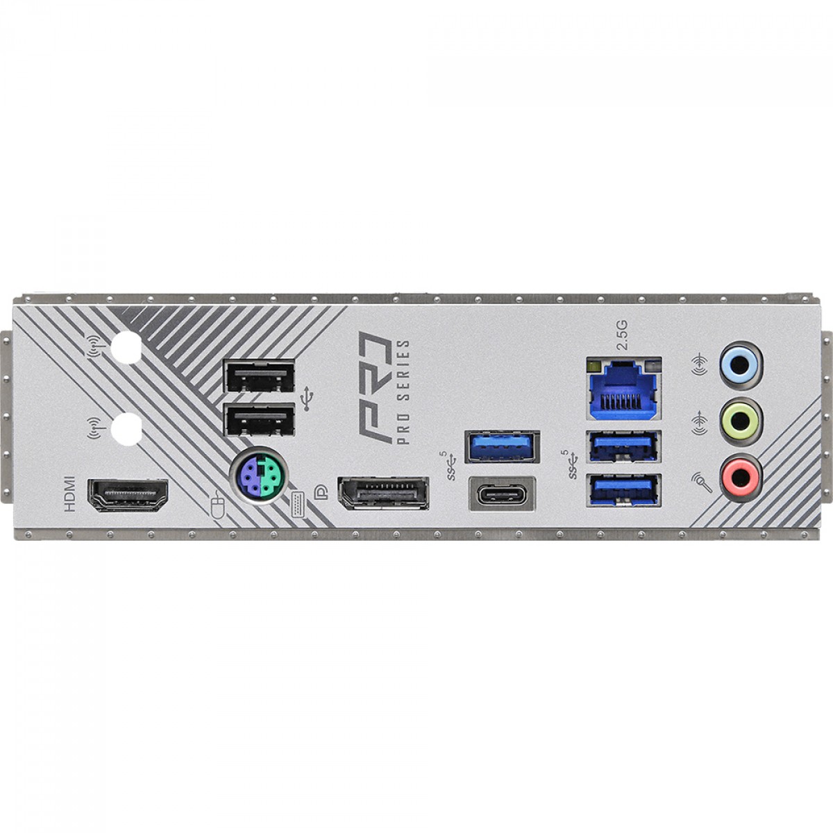 Placa Mãe ASRock B760M Pro RS, Chipset B760, Intel LGA 1700, MATX, DDR5, 90-MXBLH0-A0UAYZ