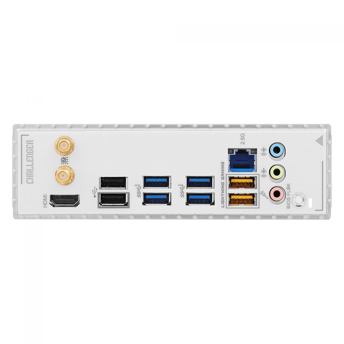Placa Mãe ASRock B850M Challenger WiFi White, Chipset B850, AMD AM5, mATX, DDR5, Branco