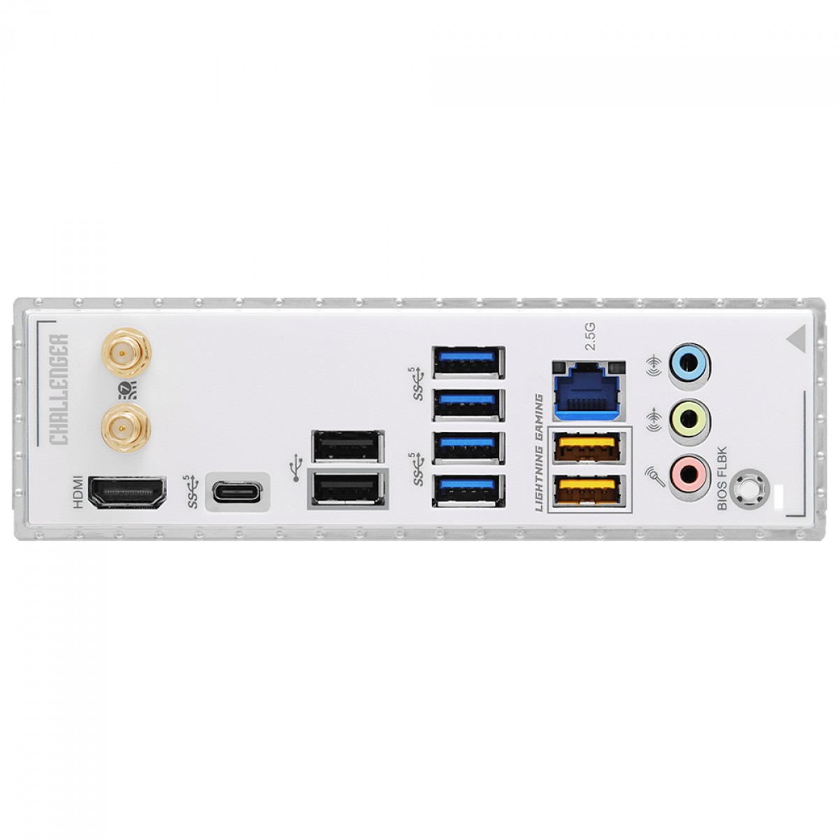 Placa Mãe ASRock B860 Challenger WiFi White, Chipset B860, Intel LGA 1851, ATX, DDR5, Branco