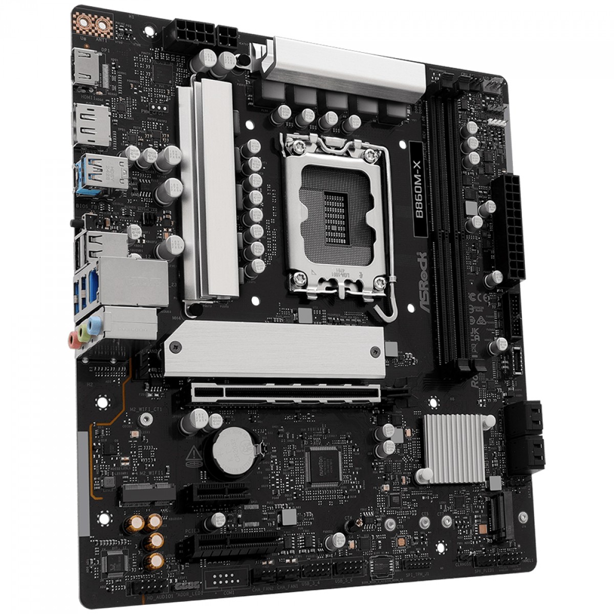 ASRock B650M-H/M.2+ AMD B650 AM5 Micro ATX 2 DDR5 HDMI DP