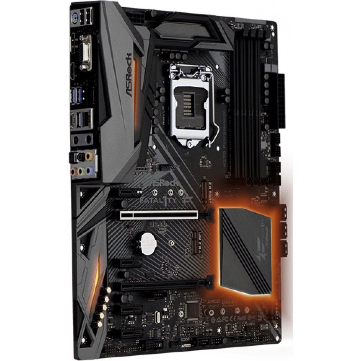 Placa Mãe ASRock Fatal1ty H370 Performance DDR4 CFX LGA 1151