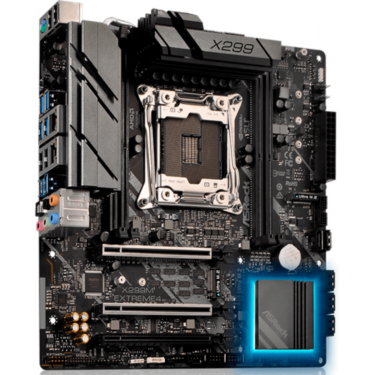 2066 сокет материнская. ASROCK x299 extreme4. X299 extreme 4. LGA 2066. 2066 Сокет.