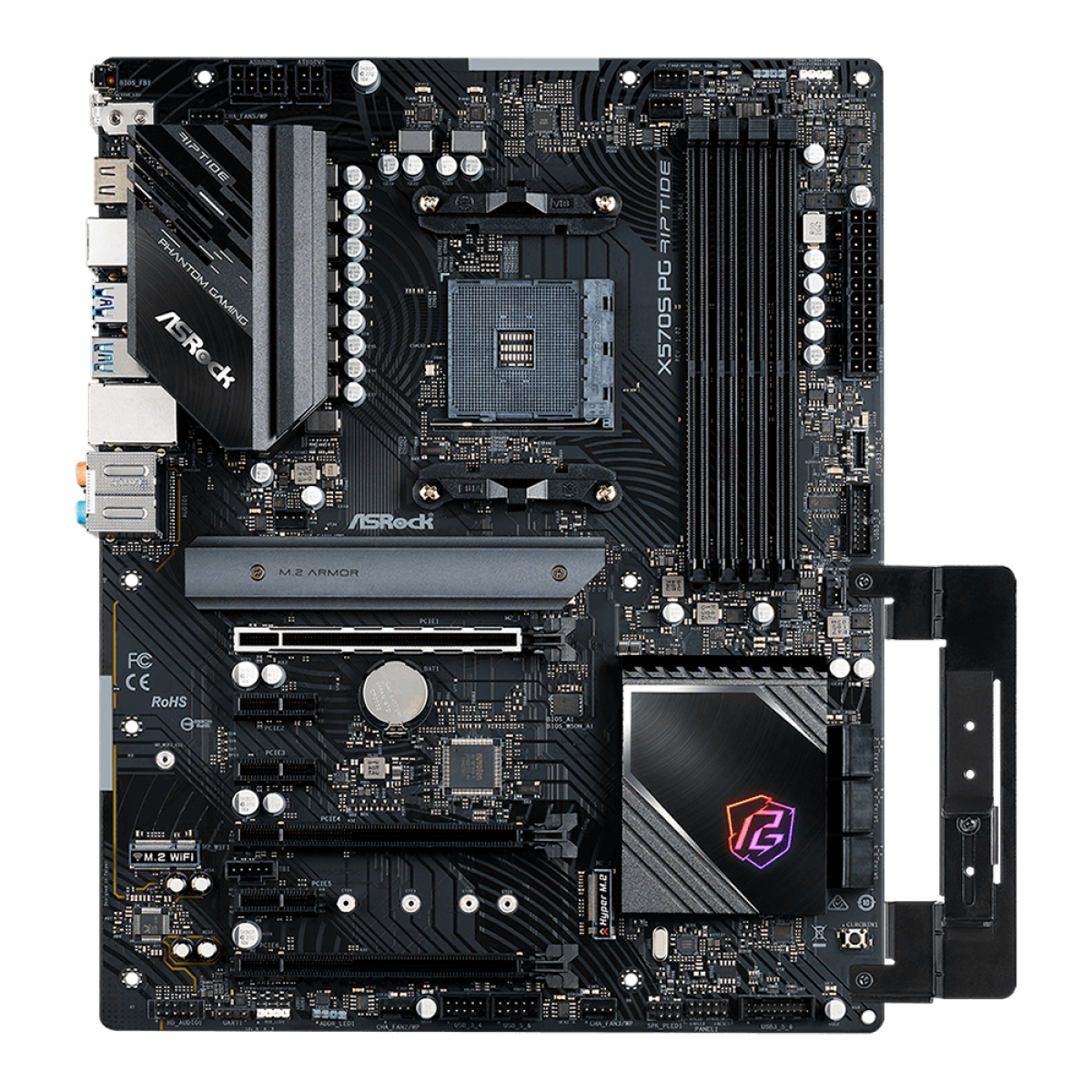 Placa M E Asrock X S Pg Riptide Chipset X Amd Am Atx Ddr