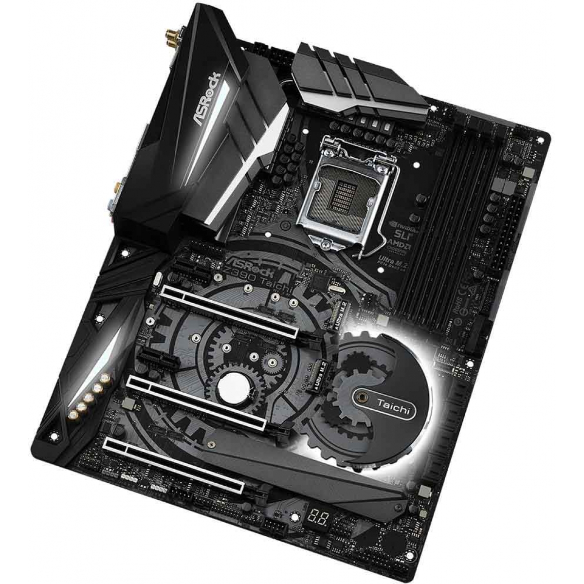 Placa Mãe ASRock Z390 Taichi Wifi, Chipset Z390, Intel LGA 1151, ATX, DDR4