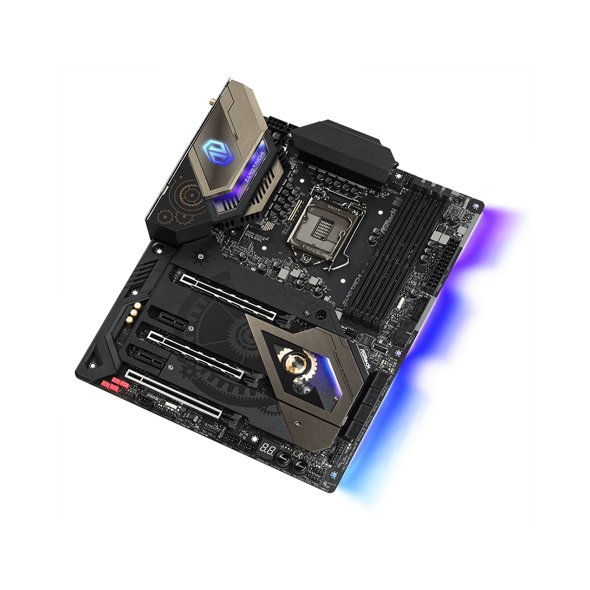 Placa Mãe ASRock Z490 TAICHI, Chipset Z490, LGA1200, ATX, DDR4, 90-MXBBQ0-A0UAYZ