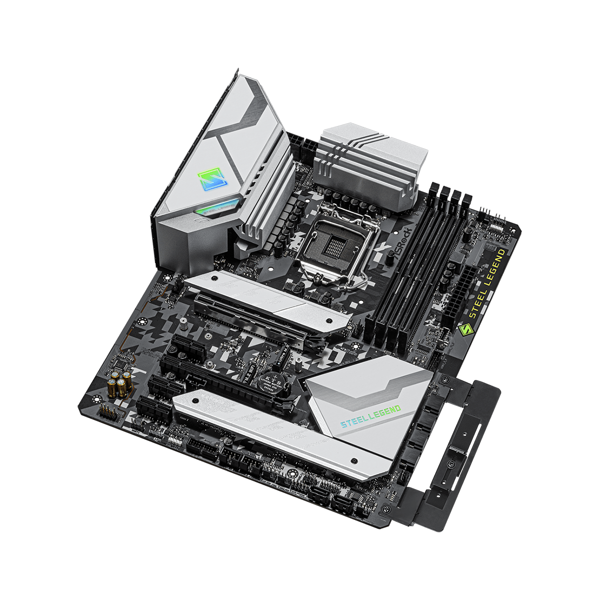 Placa Mãe ASRock Z590 Steel Legend, Chipset Intel Z590, Socket LGA 1200, ATX, DDR4, 90-MXBEQ0-A0UAYZ