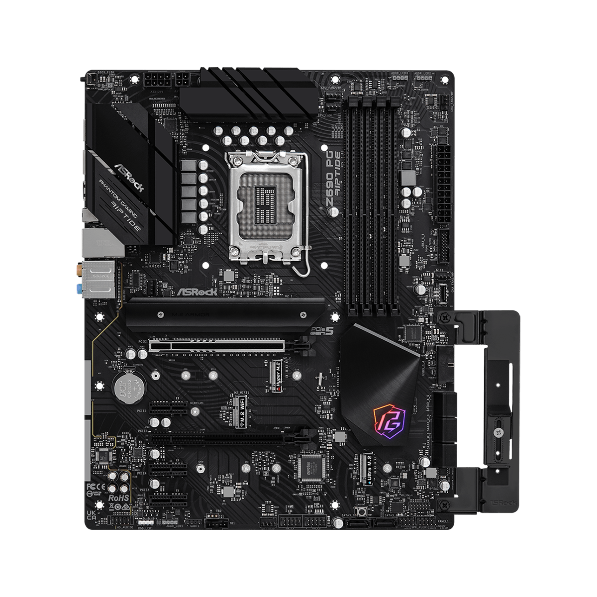 Placa Mãe ASRock Z690 PG RIPTIDE, Chipset Z690, Intel LGA 1700, ATX, DDR4