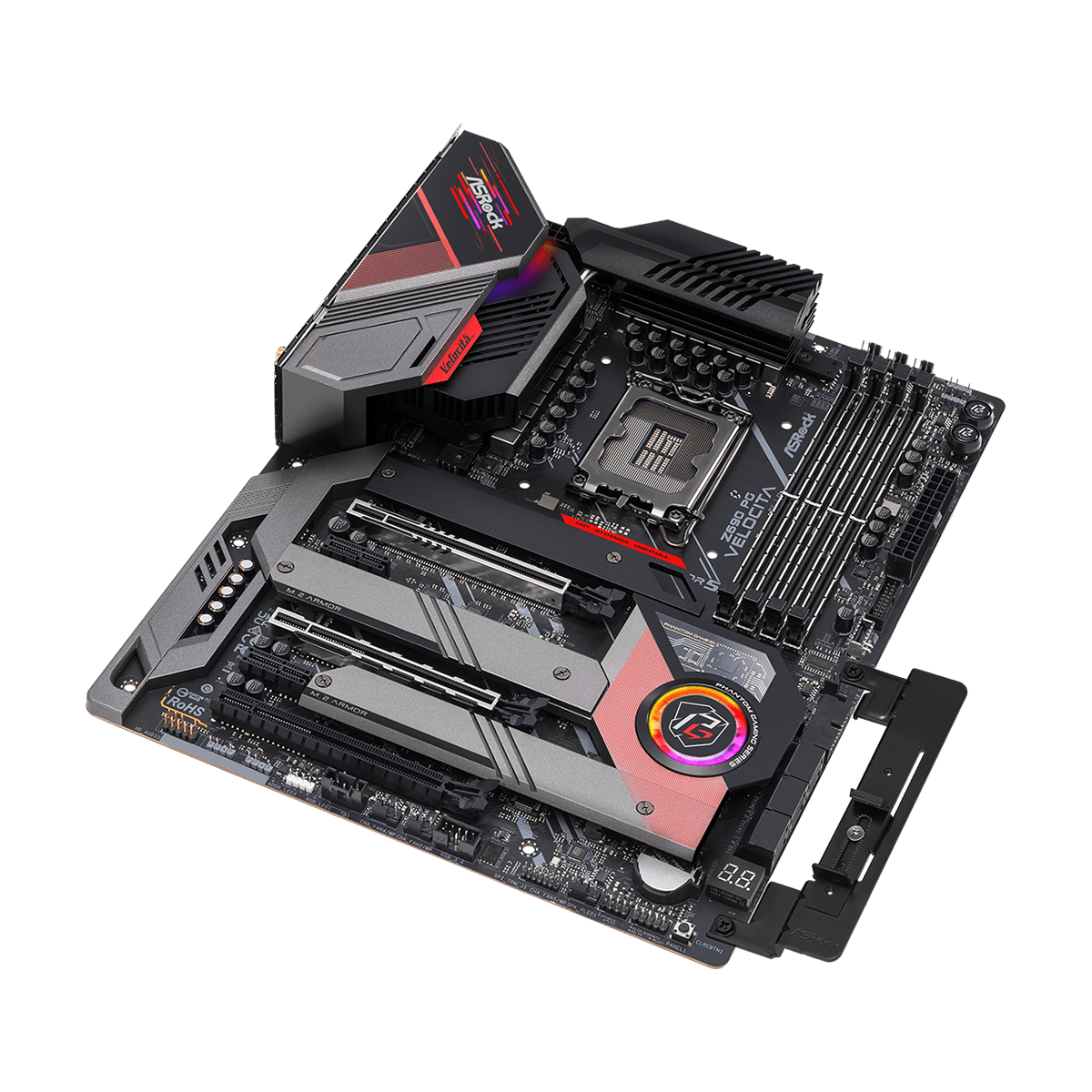 Placa Mãe ASRock Z690 PG VELOCITA, WIFI,  Chipset Z690, Intel LGA 1700, ATX, DDR5