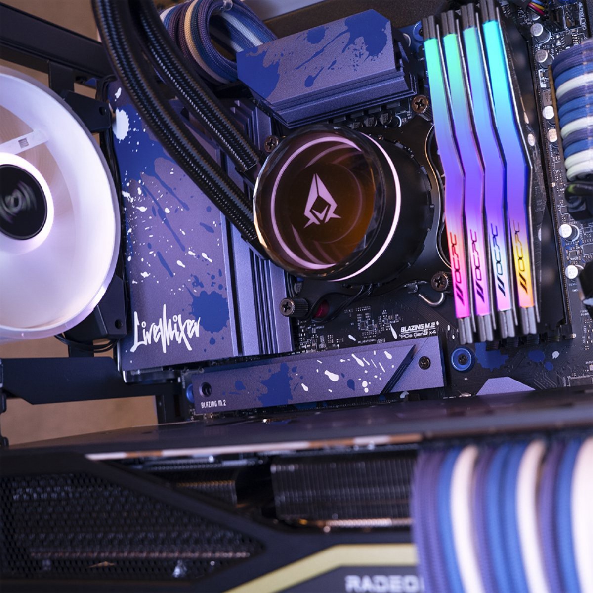 Placa Mãe ASRock Z790 LiveMixer, Chipset Z790, LGA 1700, ATX, DDR5, 90-MXBK10-A0UAYZ - Open Box