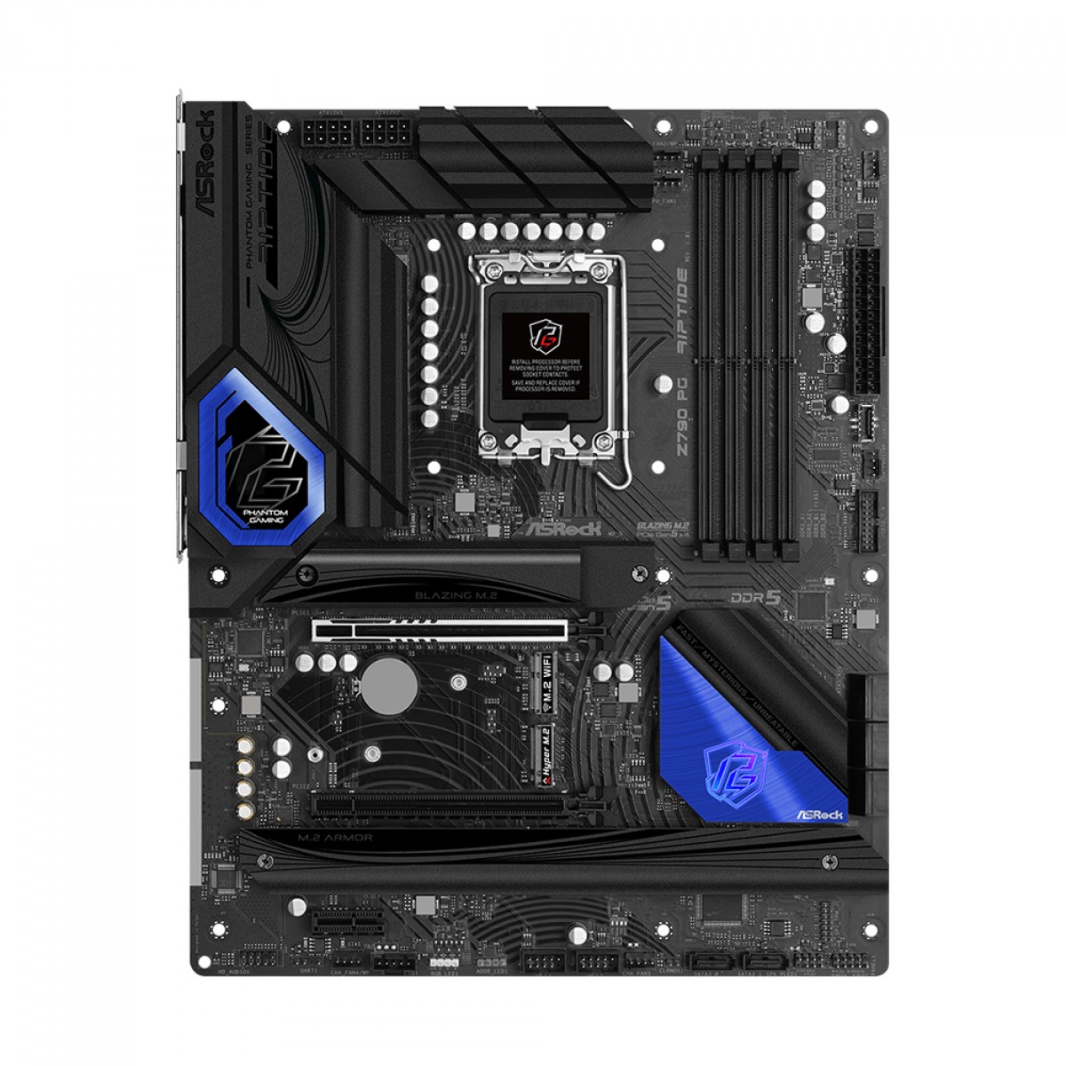 Placa Mãe ASRock Z790 PG Riptide, Chipset Z790, LGA 1700, ATX