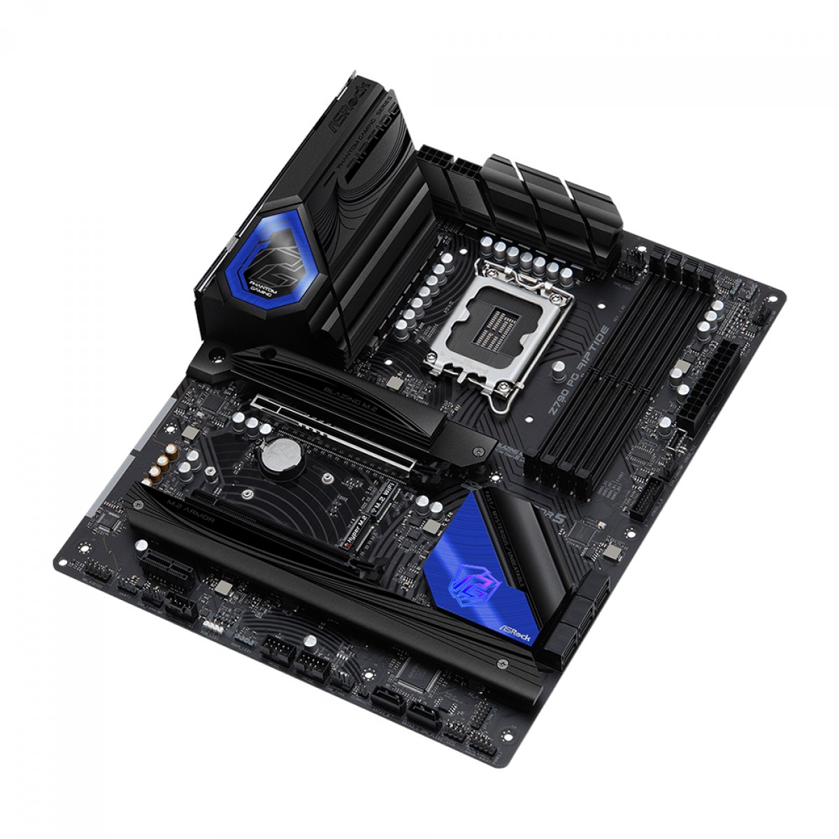Placa Mãe ASRock Z790 PG Riptide, Chipset Z790, LGA 1700, ATX, DDR5, 90-MXBJX0-A0UAYZ