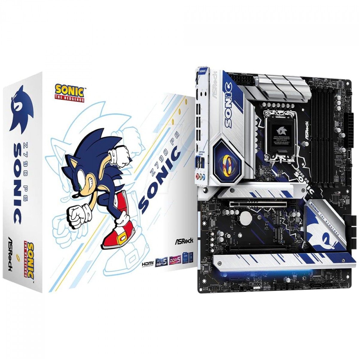 Placa Mãe ASRock Z790 PG Sonic, Chipset Z790, LGA 1700, ATX, DDR5, 90-MXBKF0-A0UAYZ