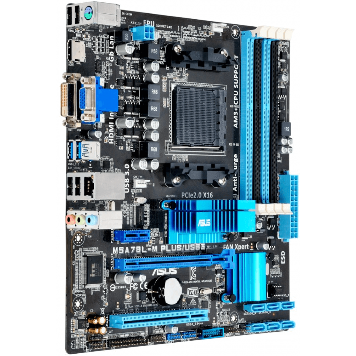 Placa Mãe ASUS M5A78L-M PLUS/USB3 AM3+