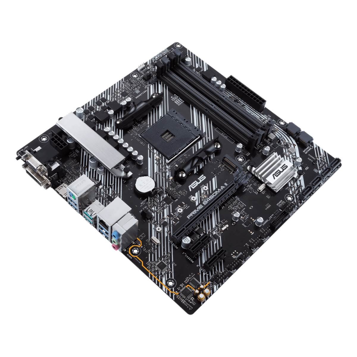 Placa M E Asus Prime B M A Ii Chipset B Amd Am Matx Ddr