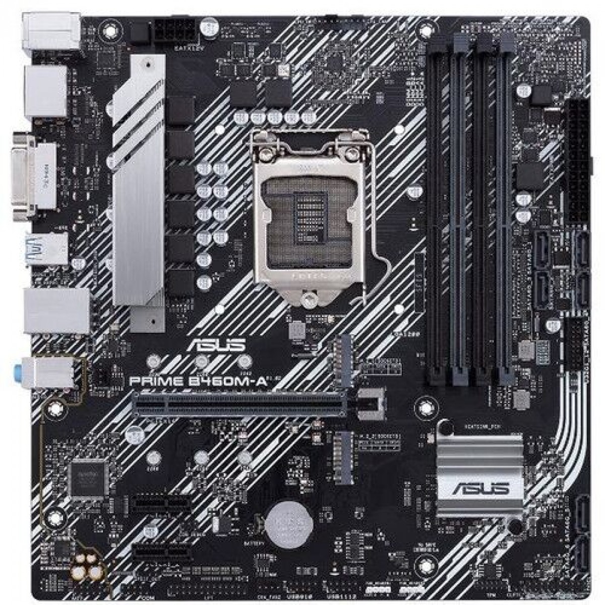 Placa Mãe Asus Prime B460M-A, Chipset B460, Intel LGA 1200, mATX, DDR4