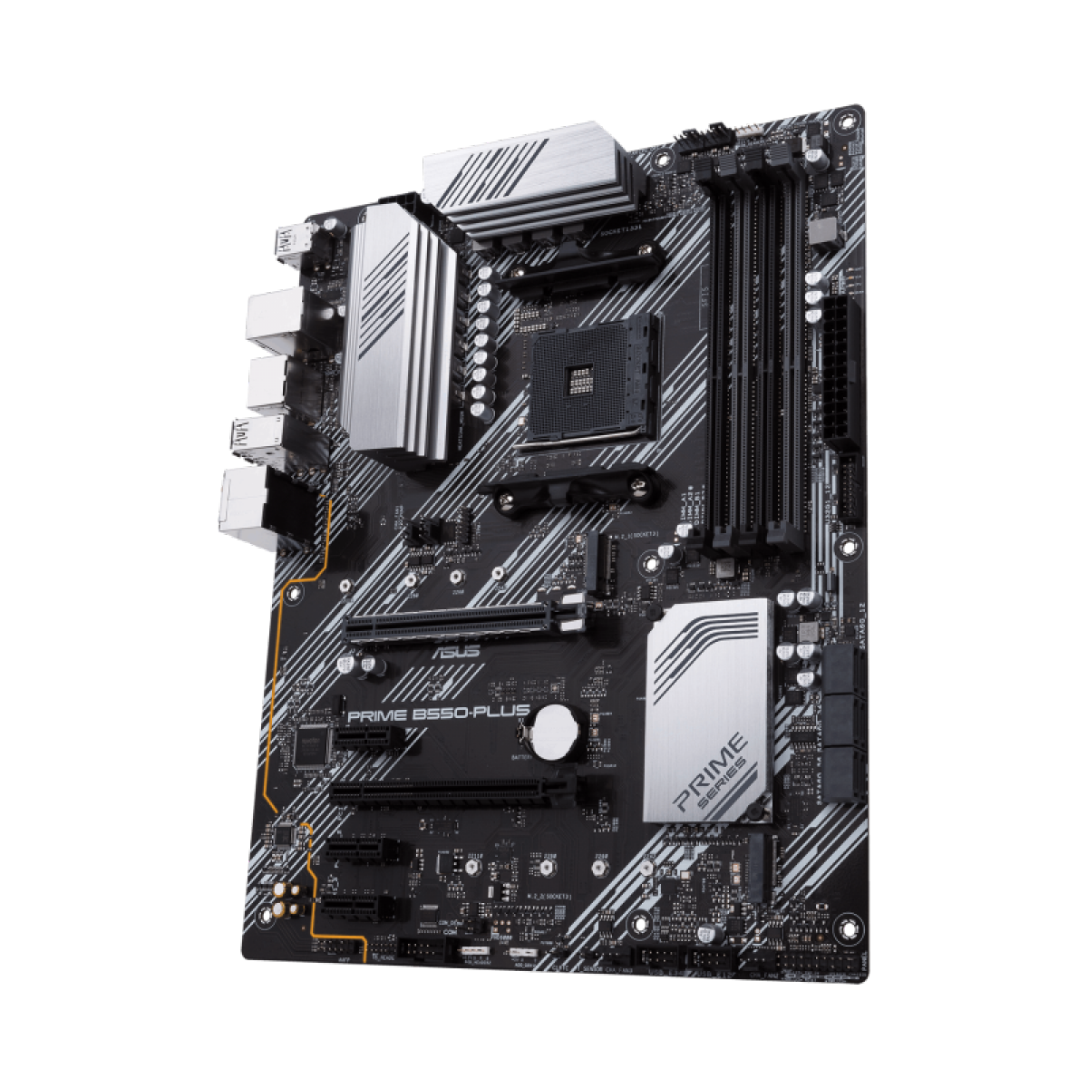Placa Mãe Asus Prime B550-Plus, Chipset B550, AMD AM4, ATX, DDR4, 90MB14U0-M0EAY0