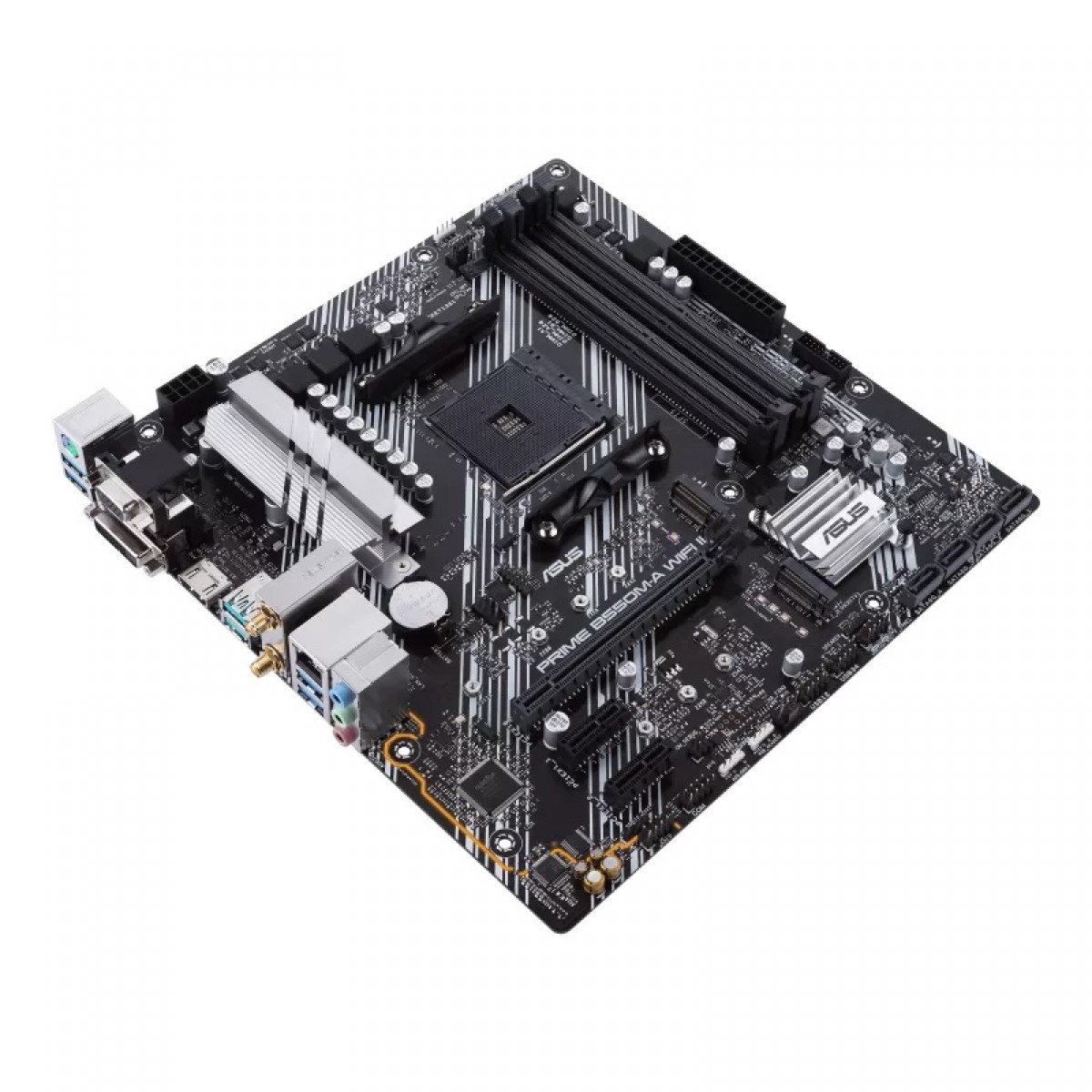 Placa Mãe Asus Prime B550M-A WiFi II, Chipset B550, AMD AM4, mATX, DDR4, 90MB19X0-M0EAY0