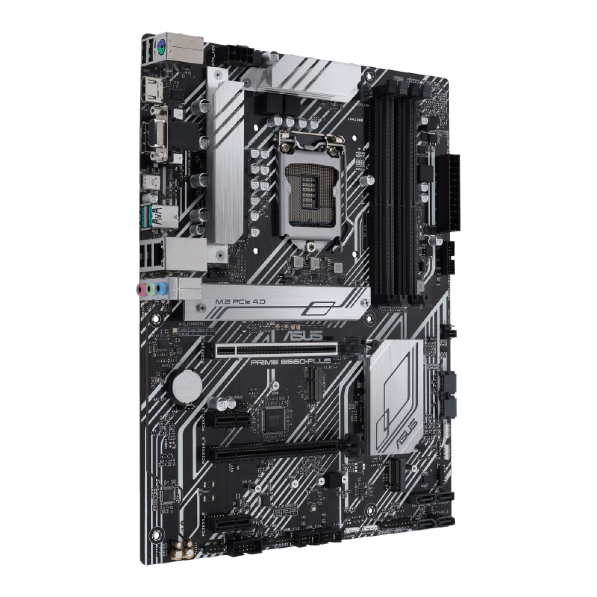 Placa Mãe Asus Prime B560-PLUS, Chipset B560, Intel LGA 1200, ATX, DDR4, 90MB16N0-M0EAY0