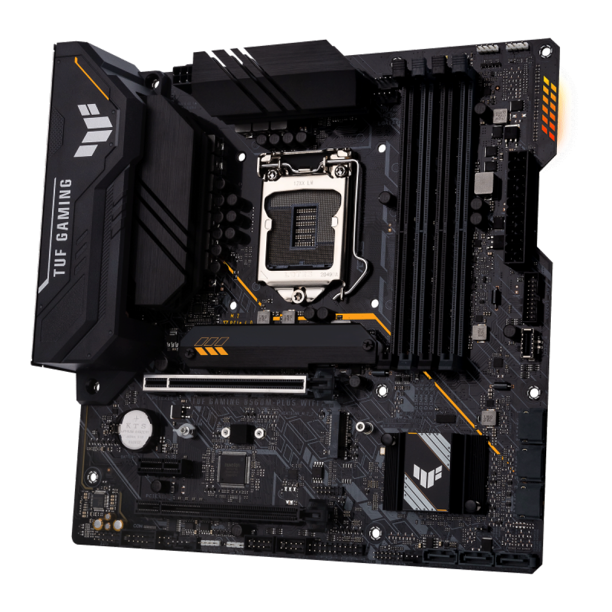 Placa Mãe TUF GAMING B560M-PLUS WIFI, Chipset B560, Intel LGA 1200, mATX, DDR4, 90MB1770-M0EAY0