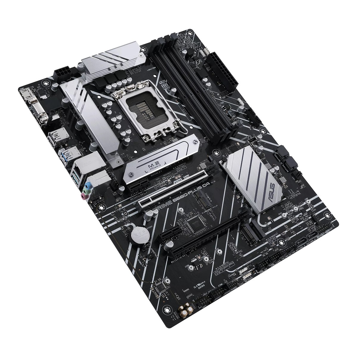 Placa Mãe Asus Prime B660-PLUS D4, Chipset B660, Intel LGA 1700, ATX, DDR4, 90MB18X0-M0EAY0