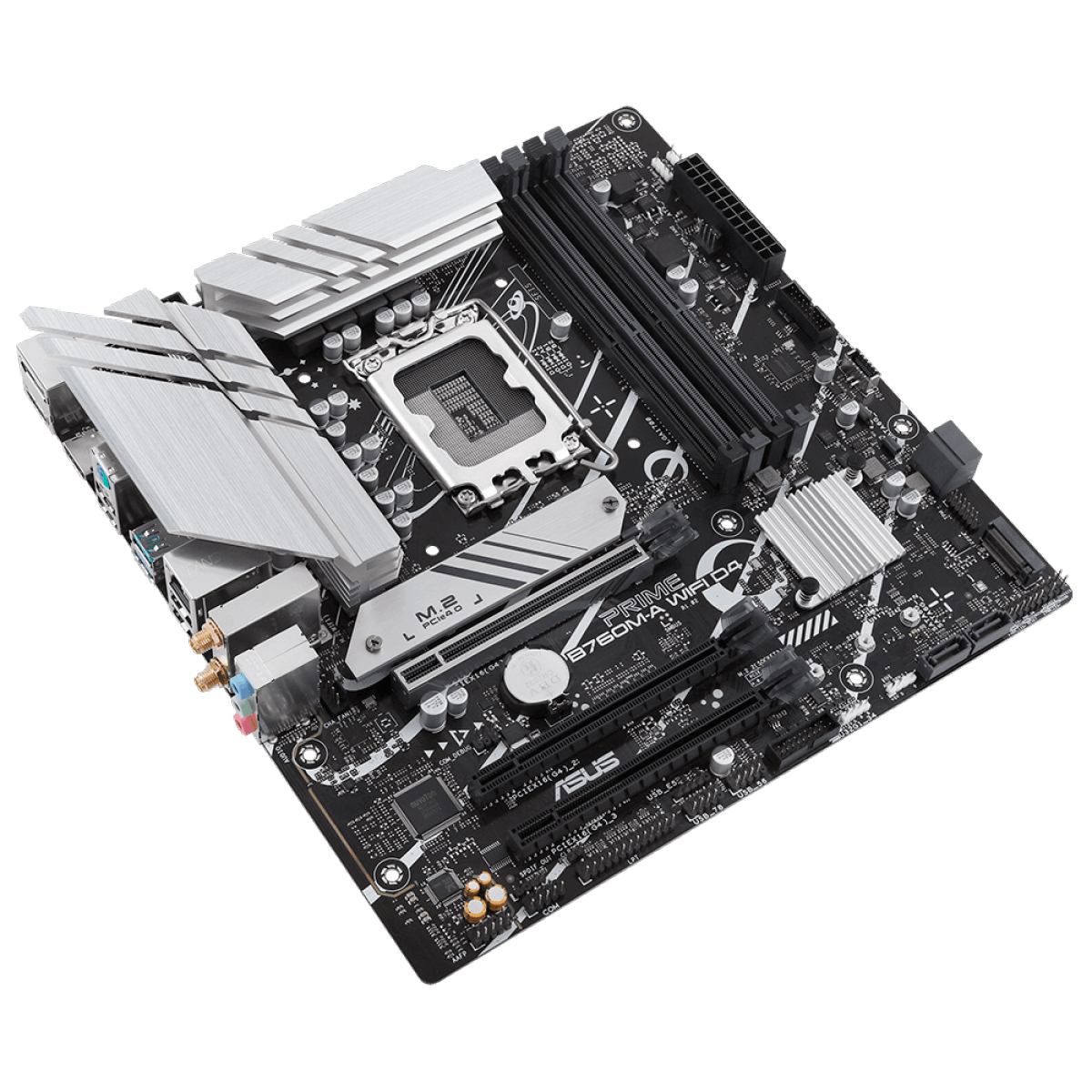 Placa Mãe Asus PRIME B760M-A WIFI D4, Chipset B760, Intel LGA 1700, mATX, DDR4, 90MB1CX0-M1EAY0