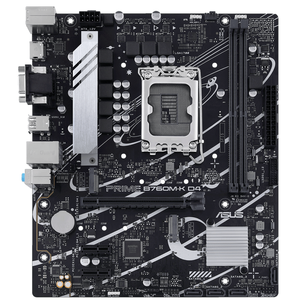 ASUS PRIME B760M-AJ d4 MicroATX ドスパラ BTO - メルカリ