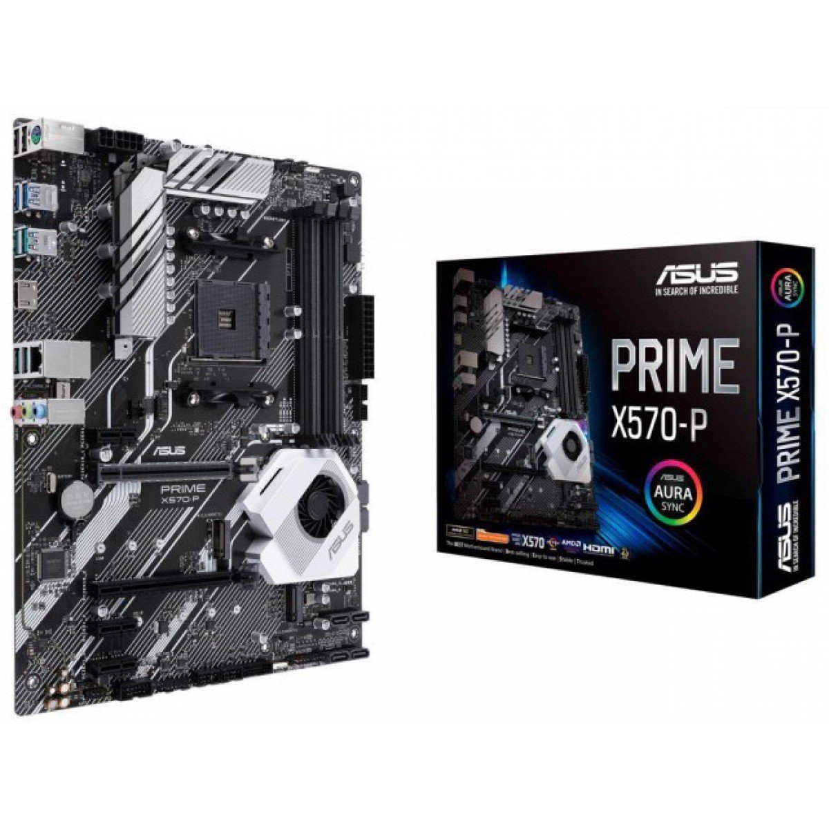 Placa Mãe Asus Prime X570-P, Chipset X570, AMD AM4, ATX, DDR4