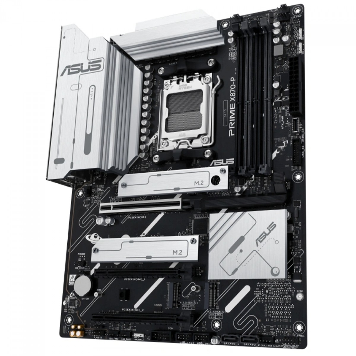 Placa Mãe Asus Prime X870-P, Chipset X870, AMD AM5, ATX, DDR5