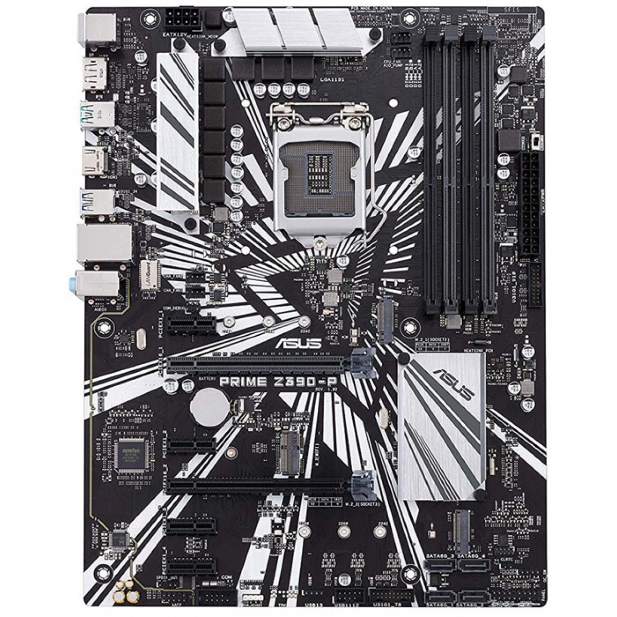 Placa Mãe Asus Prime Z390-P, Chipset Z390, Intel LGA 1151, ATX, DDR4