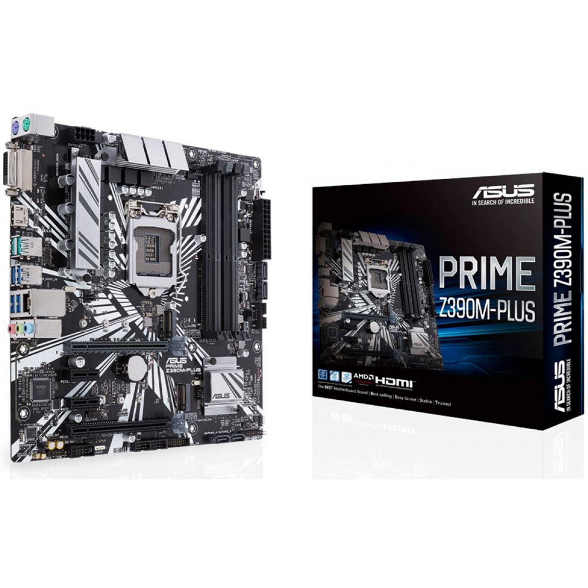 Asus prime z390m plus какие процессоры поддерживает