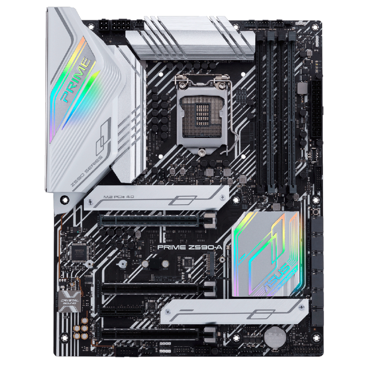 Placa Mãe Asus Prime Z590-A, Chipset Z590, Intel LGA 1200, ATX, DDR4, 90MB16D0-M0EAY0 - IMP