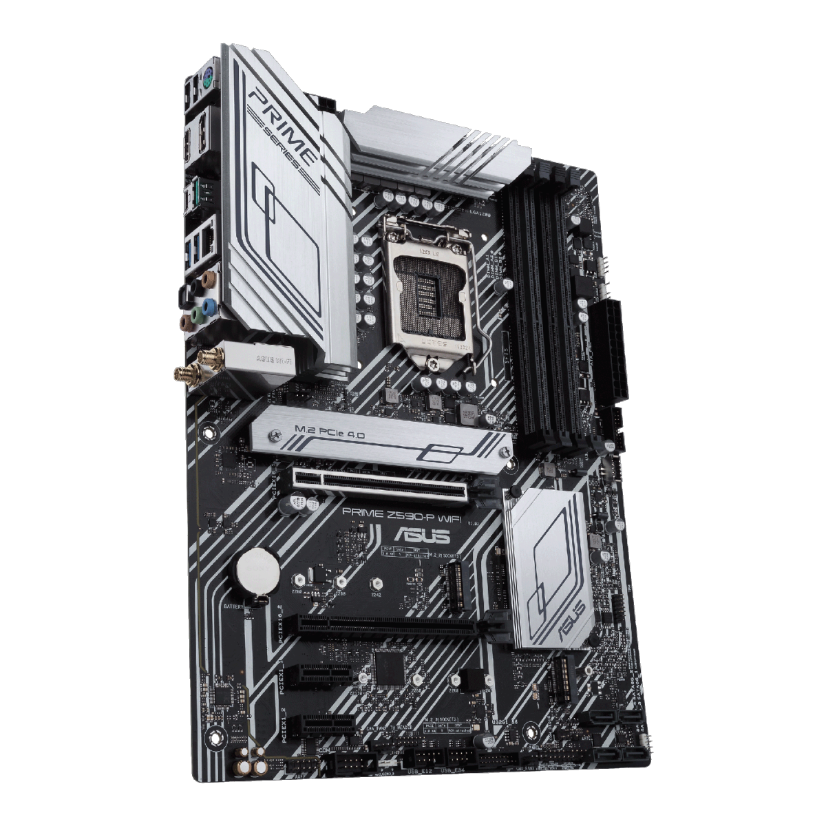 Placa Mãe ASUS Prime Z590-P WIFI, Chipset Z590, Intel LGA 1200, ATX, DDR4, 90MB1810-M0EAY1