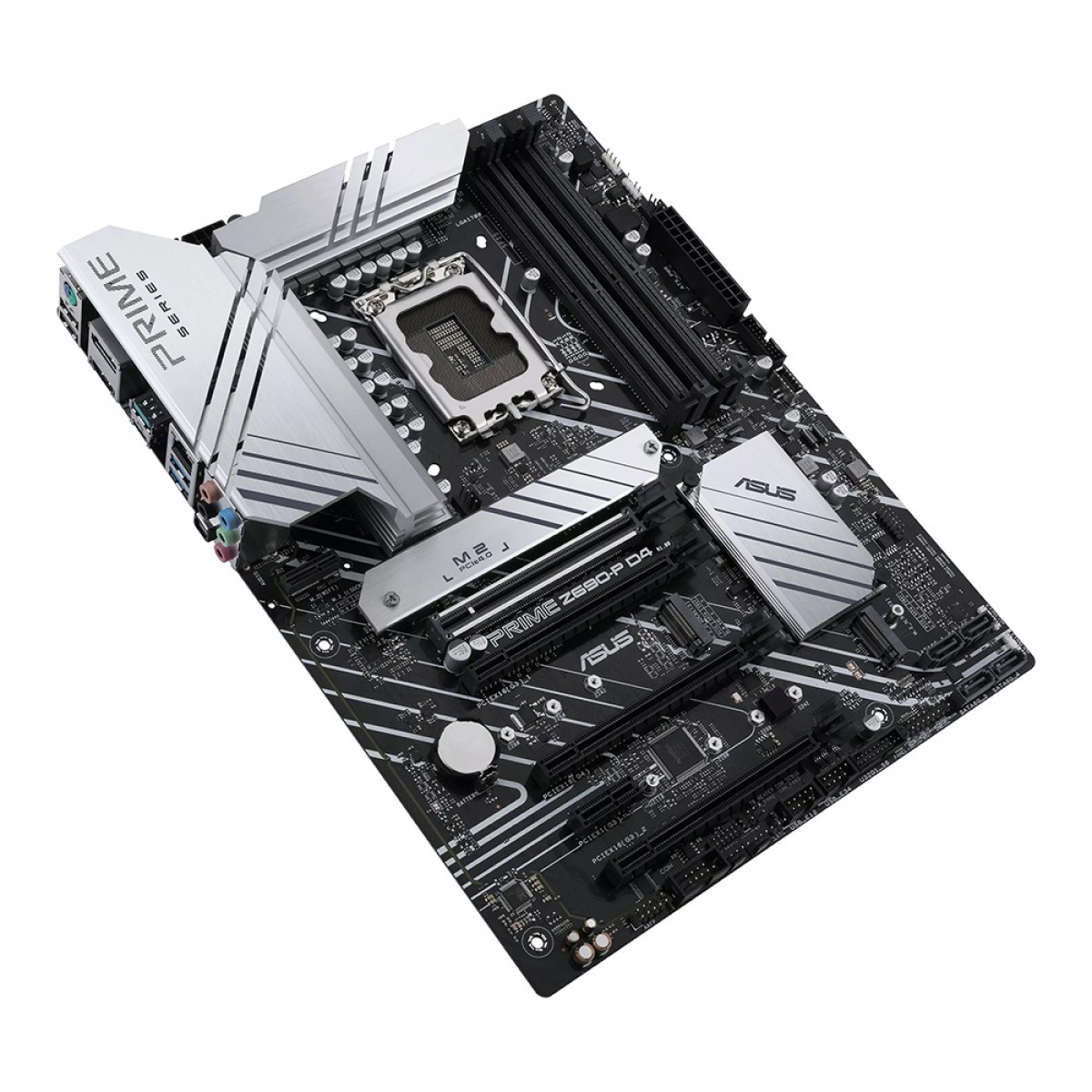 Placa Mãe Asus Prime Z690-P D4, Chipset Z690, Intel LGA 1700, ATX, DDR4, 90MB18P0-M0EAY0