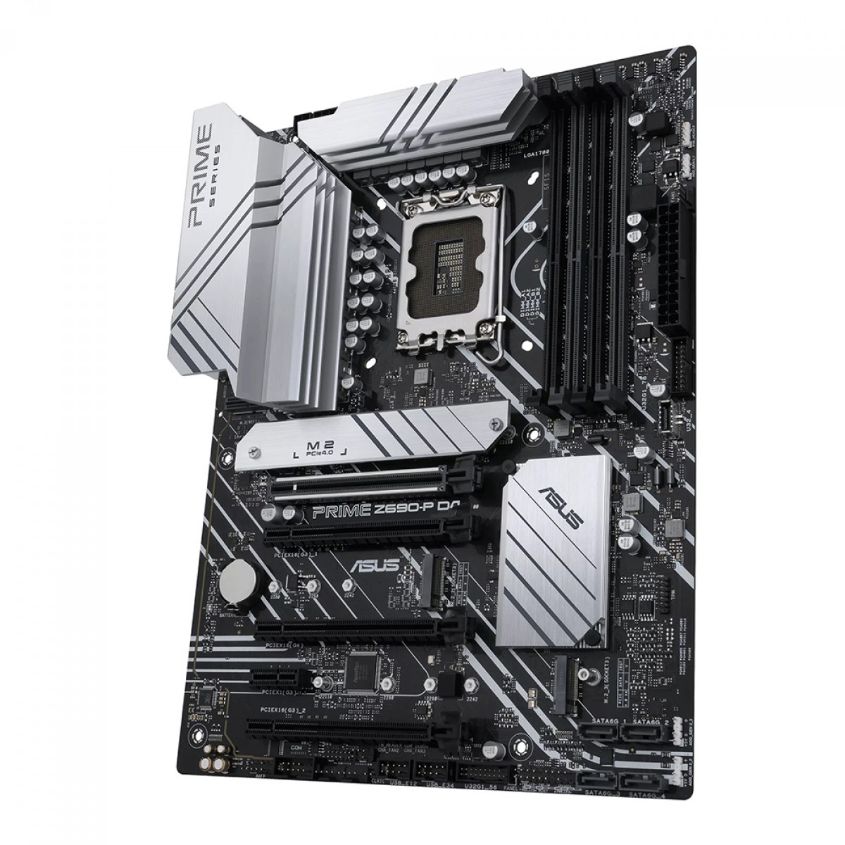 Placa Mãe Asus Prime Z690-P D4, Chipset Z690, Intel LGA 1700, ATX, DDR4, 90MB18P0-M0EAY0
