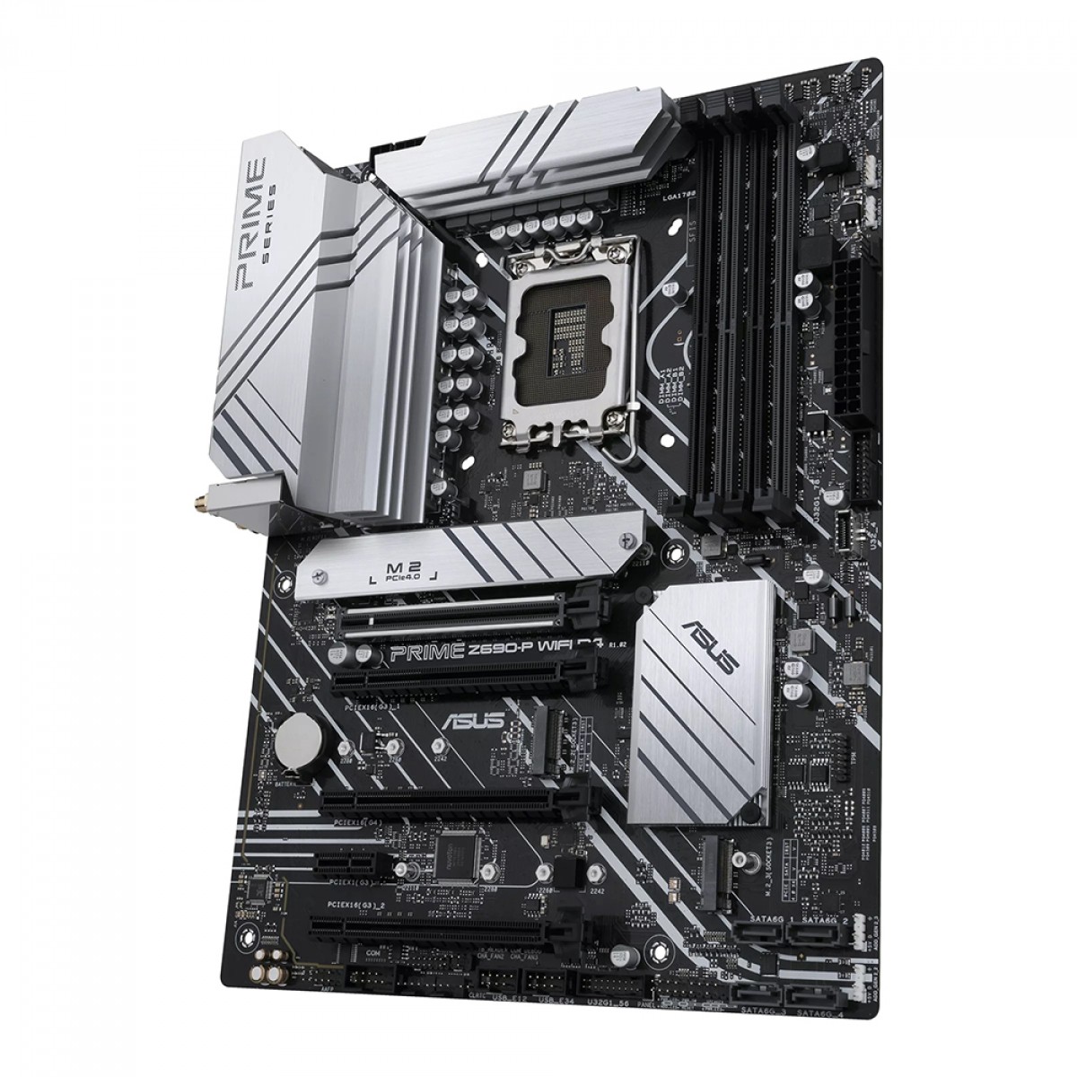 Placa Mãe Asus Prime Z690-P WIFI D4, Chipset Z690, Intel LGA 1700, ATX, DDR4, 90MB18N0-M0EAY0