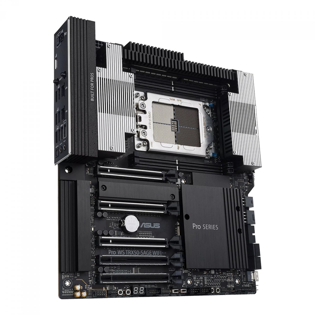 Placa Mãe Asus Pro WS TRX50-SAGE WIFI, Chipset AMD TRX50, CEB, DDR5, 90MB1FZ0-M0EAY0