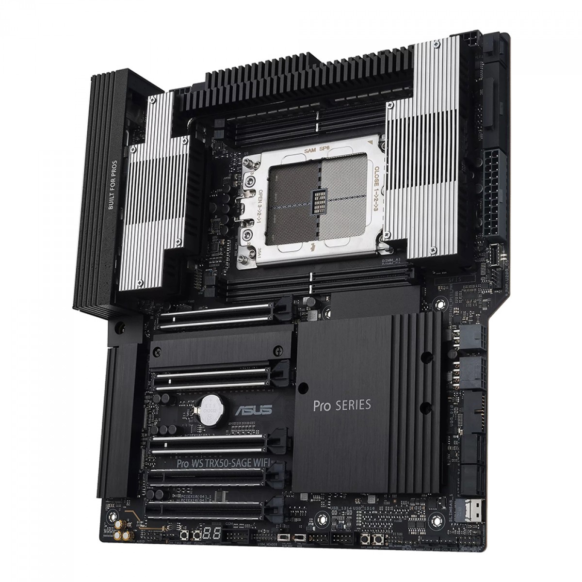 Placa Mãe Asus Pro WS TRX50-SAGE WIFI, Chipset AMD TRX50, CEB, DDR5, 90MB1FZ0-M0EAY0