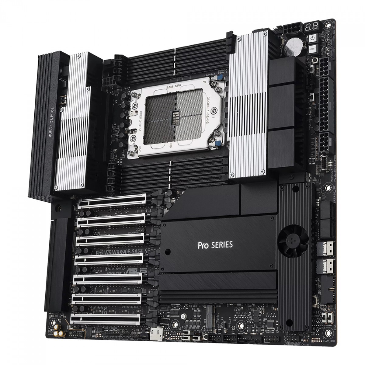 Placa Mãe Asus Pro WS WRX90E-SAGE SE, AMD WRX90, EEB, DDR5, 90MB1FW0-M0EAY0