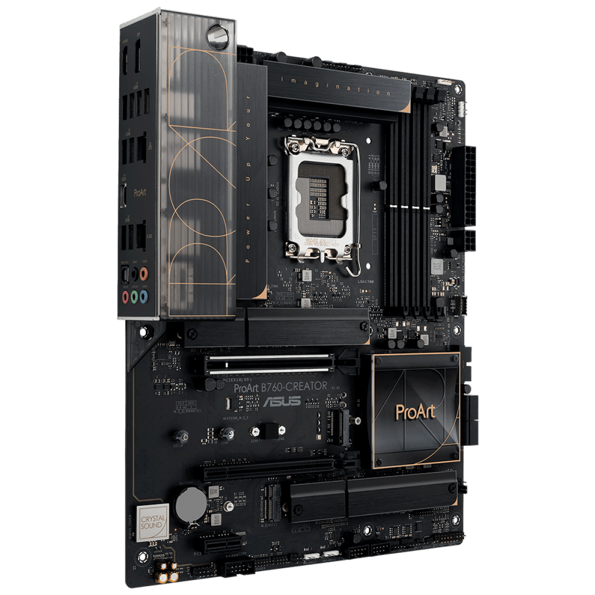 Placa Mãe Asus ProArt B760-CREATOR, Chipset B760, intel LGA 1700, ATX, DDR5, 90MB1F20-M1EAY0